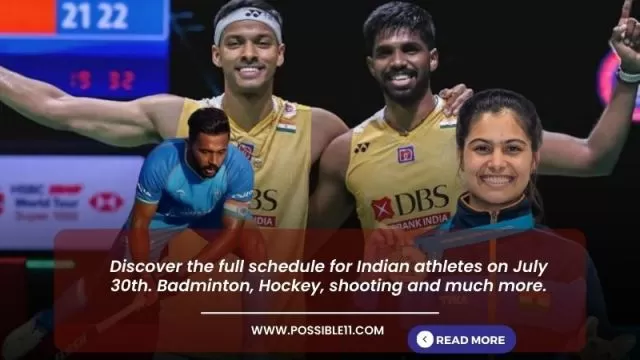 Paris Olympics 2024 India Schedule Day 4,