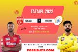 PBKS vs CSK Playing