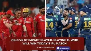 PBKS vs GT Impact Player, Playing