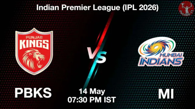 PBKS vs MI IPL 2026, Pitch Report,