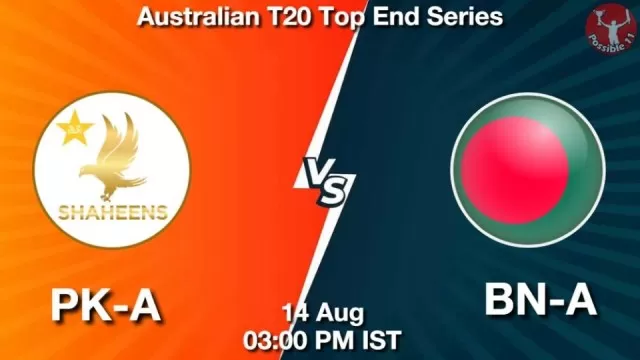 PK-A vs BN-A Top End T20 2025: