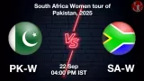 PK-W vs SA-W 3rd