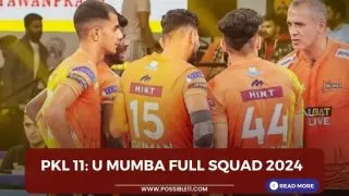 PKL 11: U Mumba full squad