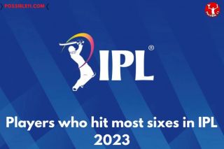 Players who hit most sixes in