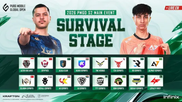 PMGO 2026 S2 Survival Stage: Teams, Schedule &