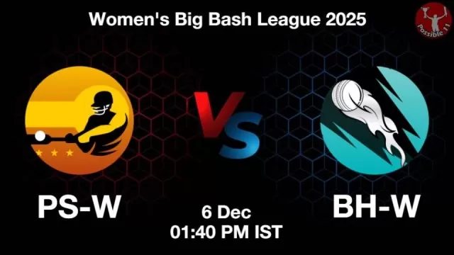 PS-W vs BH-W WBBL 2025, Pitch Report,