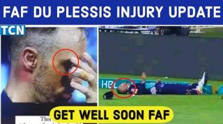 PSL 2021: du Plessis taken to