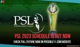 PSL 2023 Full Schedule