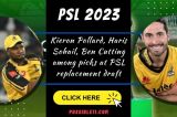 PSL 2023: Kieron Pollard