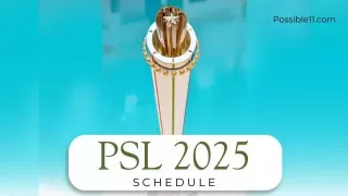 PSL 2025: Schedule, Teams, Squads, and