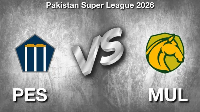 PSL 2026: PES vs MUL Match Prediction: