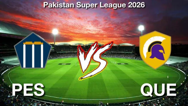 PSL 2026: PES vs QUE Match Prediction: