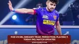 PUN vs DEL Dream11