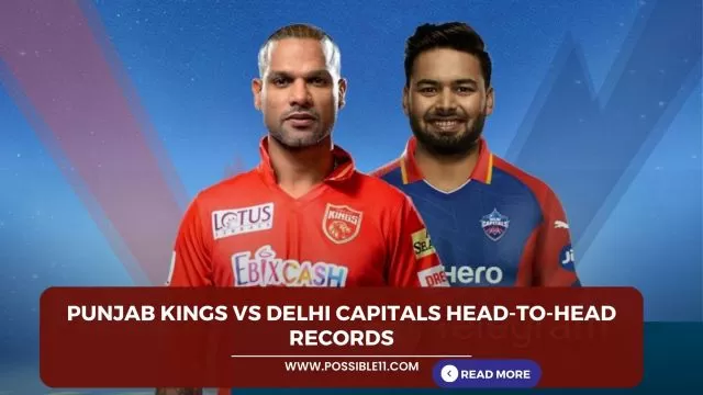 Punjab Kings vs Delhi Capitals Head-to-Head Records