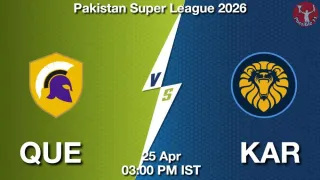 QUE vs KAR PSL 2026, Pitch