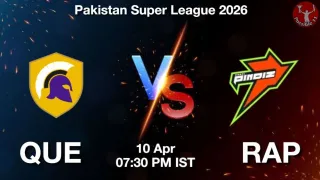 QUE vs RAP PSL 2026, Pitch