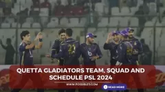 Quetta Gladiators Team, Squad and Picture