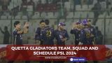 Quetta Gladiators Team, Squad