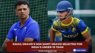 Rahul Dravids son Samit