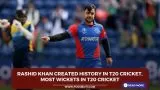Rashid Khan created history