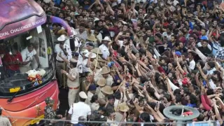 RCB Victory Parade Stampede Photos: RCB