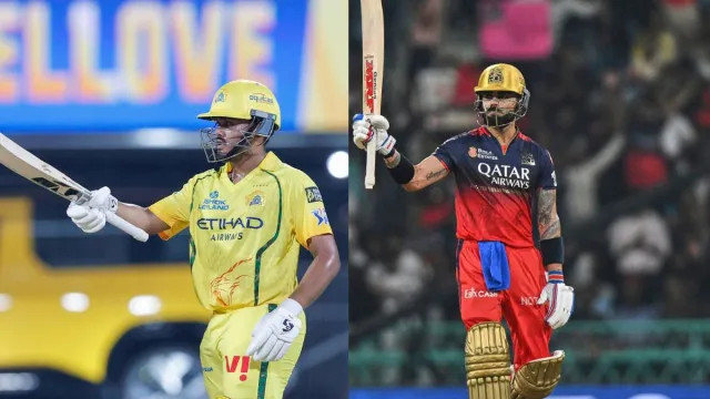 RCB vs CSK IPL 2026: Top 3