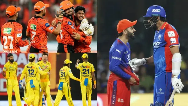 RCB vs DC & SRH vs CSK:
