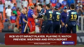 RCB vs GT Impact Player, Playing