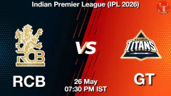 RCB vs GT Qualifier 1, Picture