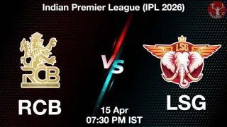 RCB vs LSG IPL 2026, Pitch