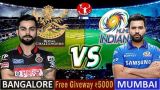 RCB vs MI Match