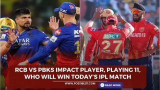 RCB vs PBKS Impact Player, Playing