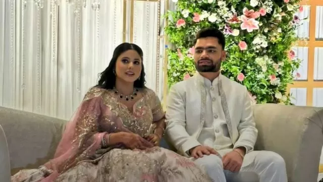 Rinku Singh Engagement: Ring ceremony video, photos