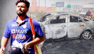 Rishabh Pant accident Video: CCTV footage