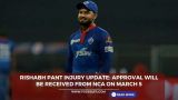 Rishabh Pant injury update: