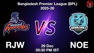 RJW vs NOE BPL 2025-26, Pitch
