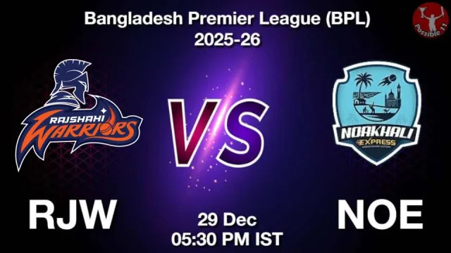 RJW vs NOE BPL 2025-26, Pitch Report,