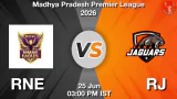 RNE vs RJ MPL T20 2026 Match Preview, Head to Head, Playing XI & AI Prediction