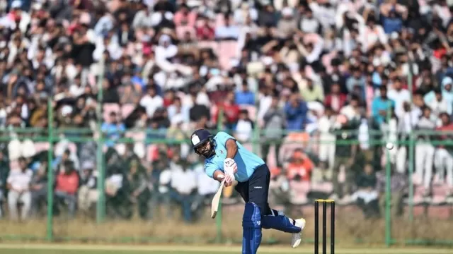 Rohit Sharma Blazes 28-Ball Fifty for Mumbai