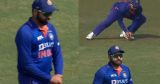 Rohit Sharma injured during
