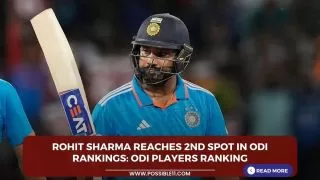 Rohit Sharma reaches 2nd spot in
