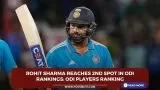 Rohit Sharma reaches 2nd