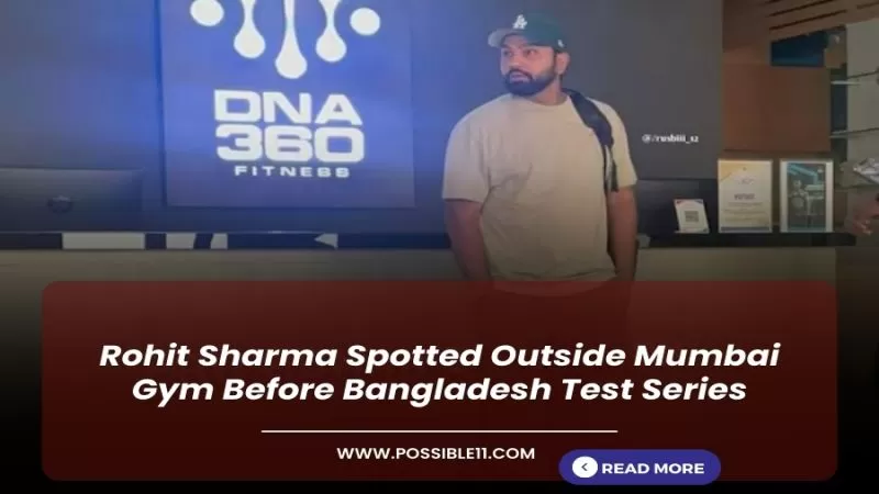Rohit Sharma Spotted Outside