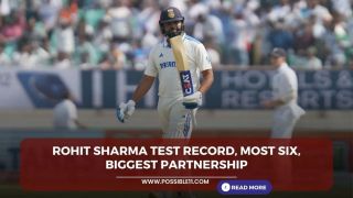 Rohit Sharma Test Record, Most Six,