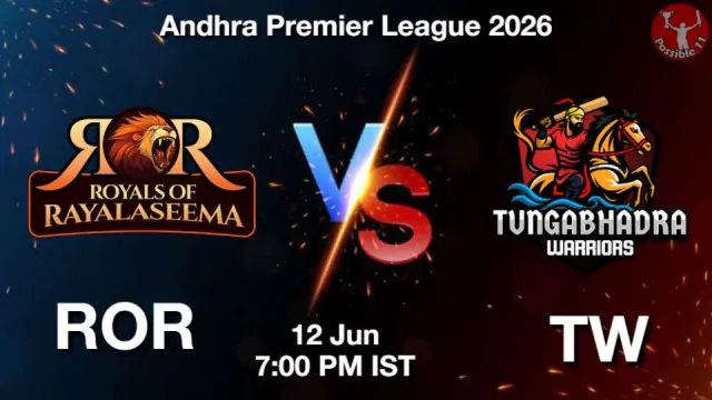 ROR vs TW APL 2026 Match Preview,