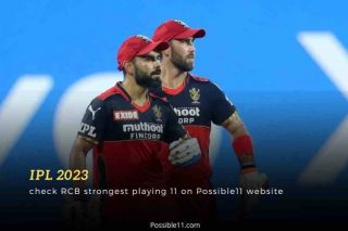 Royal Challengers Banglore Possible11 in IPL