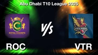Royal Champs vs Vista Riders Match