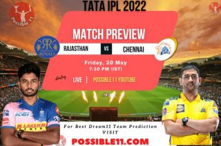 RR vs CSK Playing 11, Pitch