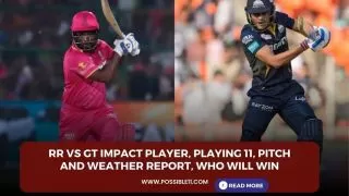 RR vs GT Impact Player, Playing