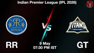 RR vs GT IPL 2026: Match